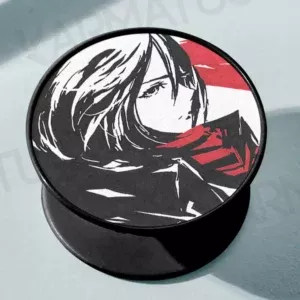 خرید پایه نگهدارنده گوشی موبایل پاپ سوکت طرح انیمه Attack On Titan کد 3 (اکسسوری, پاپ سوکت) از کرماتوس