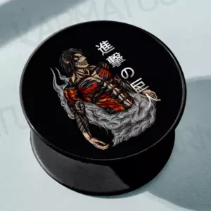 خرید پایه نگهدارنده گوشی موبایل پاپ سوکت طرح انیمه Attack On Titan کد 3 (اکسسوری, پاپ سوکت) از کرماتوس