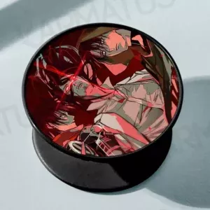خرید پایه نگهدارنده گوشی موبایل پاپ سوکت طرح انیمه Attack On Titan کد 3 (اکسسوری, پاپ سوکت) از کرماتوس
