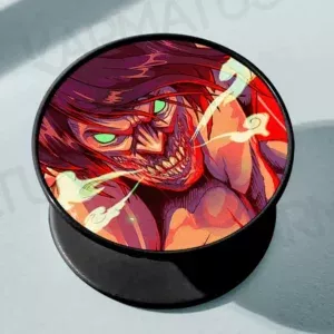 خرید پایه نگهدارنده گوشی موبایل پاپ سوکت طرح انیمه Attack On Titan کد 3 (اکسسوری, پاپ سوکت) از کرماتوس