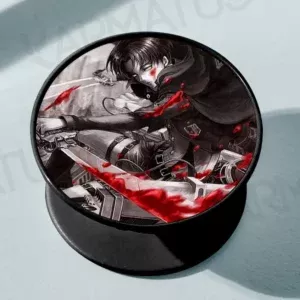 خرید پایه نگهدارنده گوشی موبایل پاپ سوکت طرح انیمه Attack On Titan کد 3 (اکسسوری, پاپ سوکت) از کرماتوس