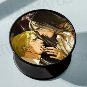خرید پایه نگهدارنده گوشی موبایل پاپ سوکت طرح انیمه Attack On Titan کد 3 (اکسسوری, پاپ سوکت) از کرماتوس