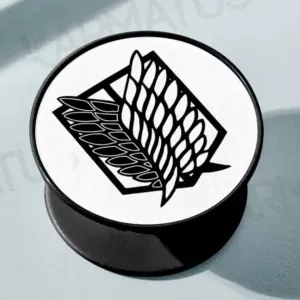 خرید پایه نگهدارنده گوشی موبایل پاپ سوکت طرح انیمه Attack On Titan کد 3 (اکسسوری, پاپ سوکت) از کرماتوس