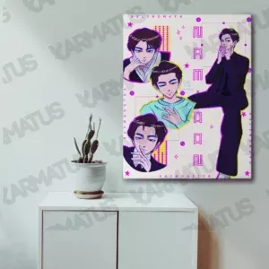 خرید تابلو عکس بند بی تی اس BTS - کارماتوس (انواع قاب عکس و پوستر, قاب عکس) از کرماتوس