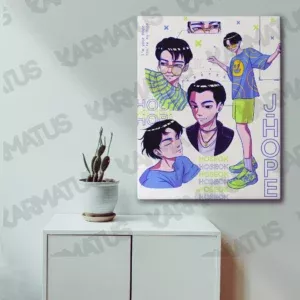 خرید تابلو عکس بند بی تی اس BTS - کارماتوس (انواع قاب عکس و پوستر, قاب عکس) از کرماتوس