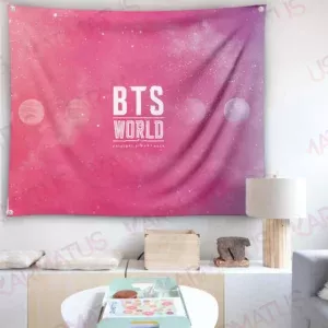 خرید بکدراپ بند بی تی اس BTS - کارماتوس (انواع قاب عکس و پوستر, بکدراپ) از کرماتوس