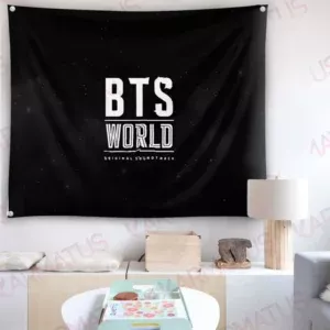 خرید بکدراپ بند بی تی اس BTS - کارماتوس (انواع قاب عکس و پوستر, بکدراپ) از کرماتوس