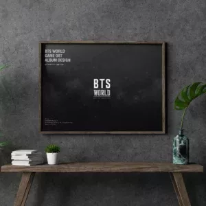 خرید تابلو عکس بند بی تی اس BTS - کارماتوس (انواع قاب عکس و پوستر, قاب عکس) از کرماتوس