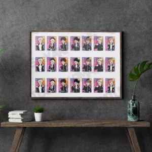 خرید تابلو عکس بند بی تی اس BTS - کارماتوس (انواع قاب عکس و پوستر, قاب عکس) از کرماتوس