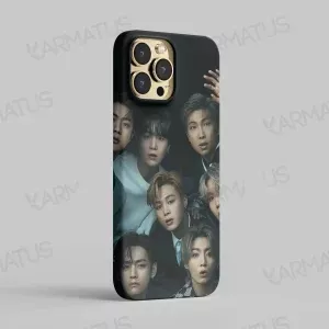 قاب موبایل طرح گروه موسیقی بی تی اس BTS