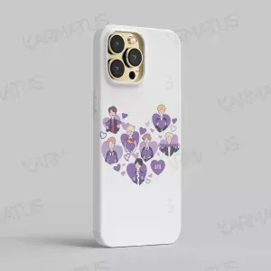 قاب موبایل طرح گروه موسیقی بی تی اس BTS