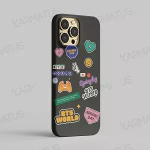 قاب موبایل طرح گروه موسیقی بی تی اس BTS
