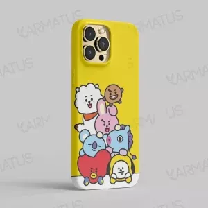 قاب موبایل طرح گروه موسیقی بی تی اس BTS