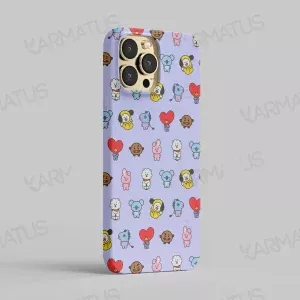 قاب موبایل طرح گروه موسیقی بی تی اس BTS