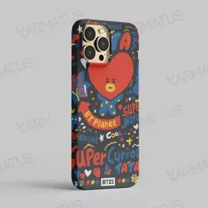 قاب موبایل طرح گروه موسیقی بی تی اس BTS