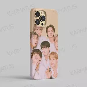 قاب موبایل طرح گروه موسیقی بی تی اس BTS
