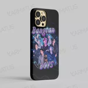 قاب موبایل طرح گروه موسیقی بی تی اس BTS