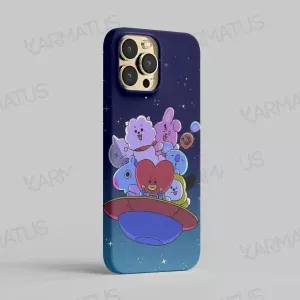 قاب موبایل طرح گروه موسیقی بی تی اس BTS
