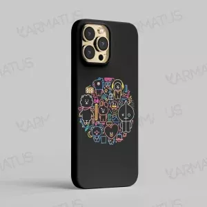 قاب موبایل طرح گروه موسیقی بی تی اس BTS