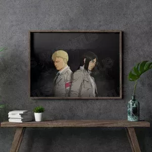 خرید تابلو عکس انیمه اتک آن تایتان Attack On Titan - کارماتوس (انواع قاب عکس و پوستر, قاب عکس) از کرماتوس