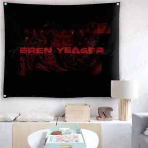 خرید بک دراپ انیمه اتک آن تایتان Attack on titan (انواع قاب عکس و پوستر, بکدراپ) از کرماتوس