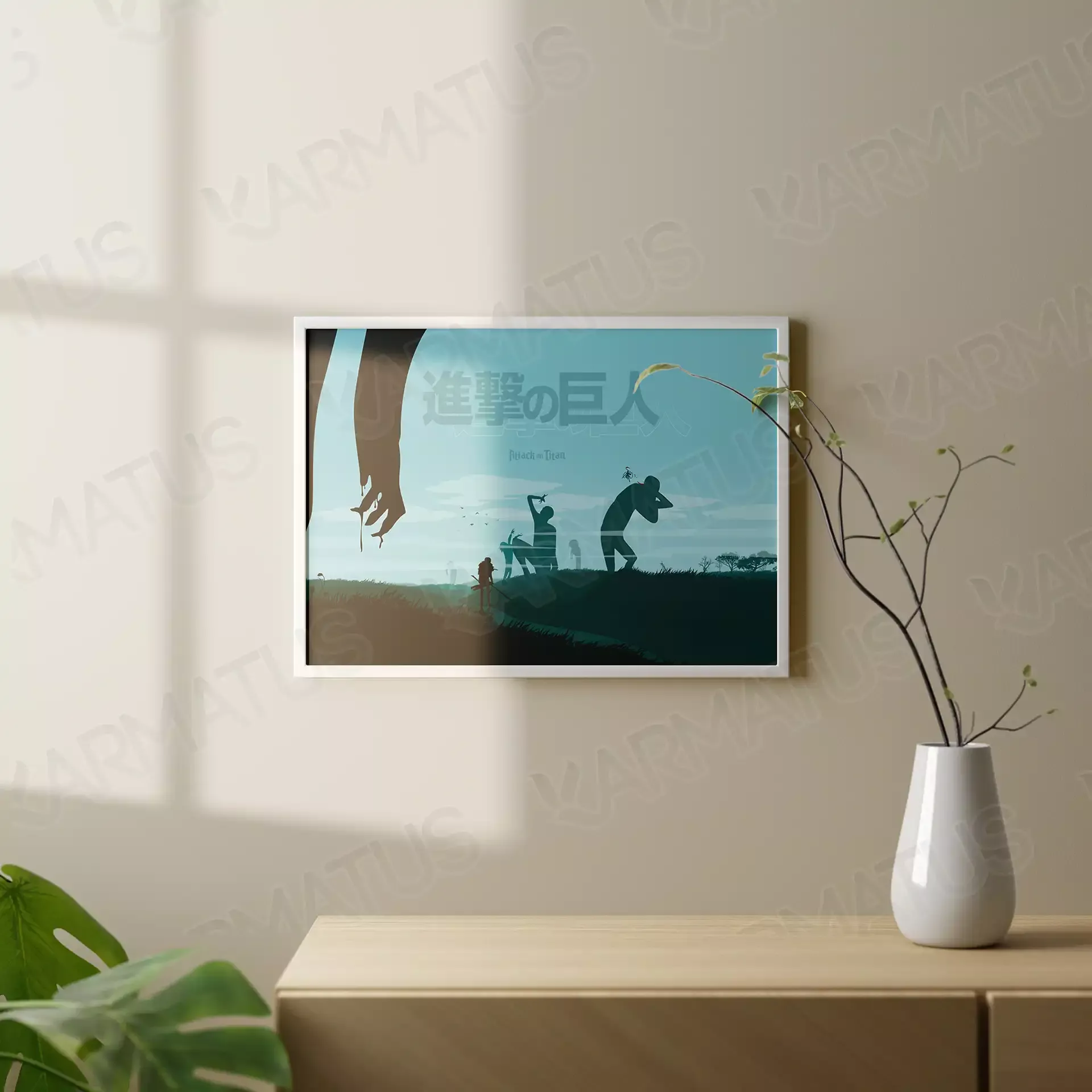 تابلو عکس انیمه اتک آن تایتان Attack On Titan کد 6 80,000 تومان – کارماتوس تابلو عکس طرح انیمه اتک آن تایتان