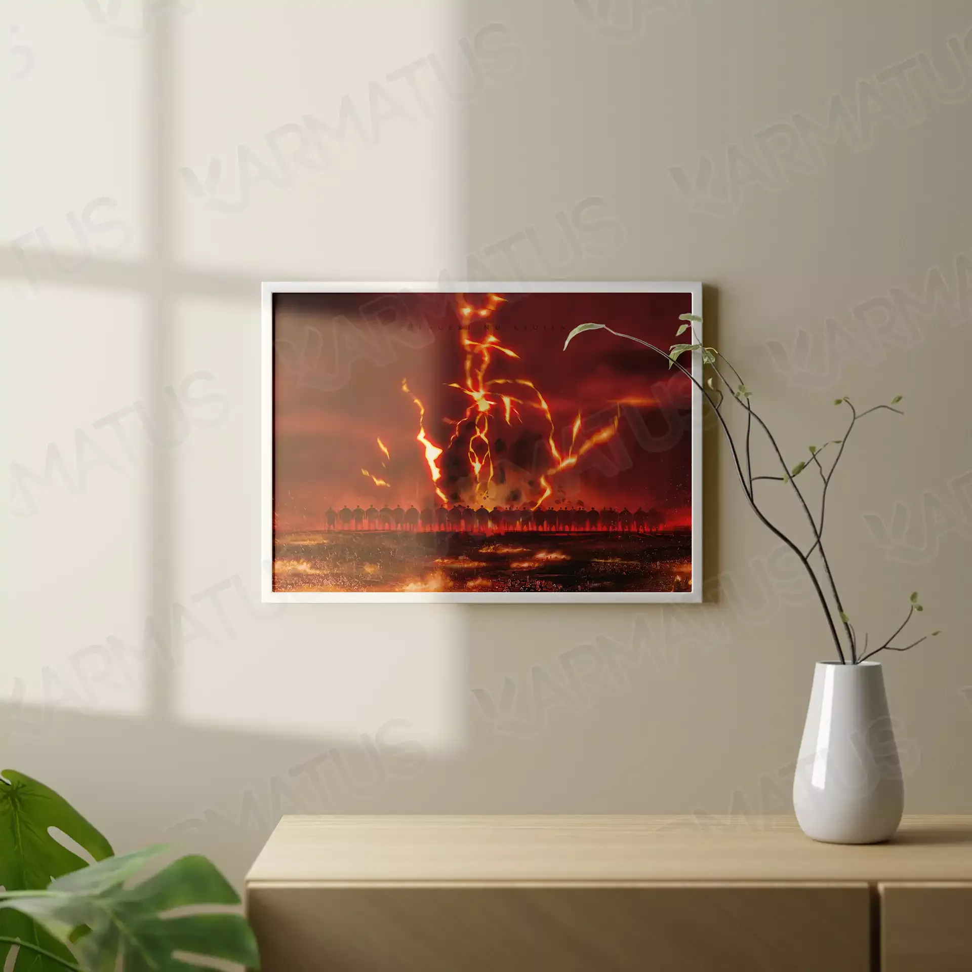 تابلو عکس انیمه اتک آن تایتان Attack On Titan کد 10 80,000 تومان – کارماتوس تابلو عکس طرح انیمه اتک آن تایتان