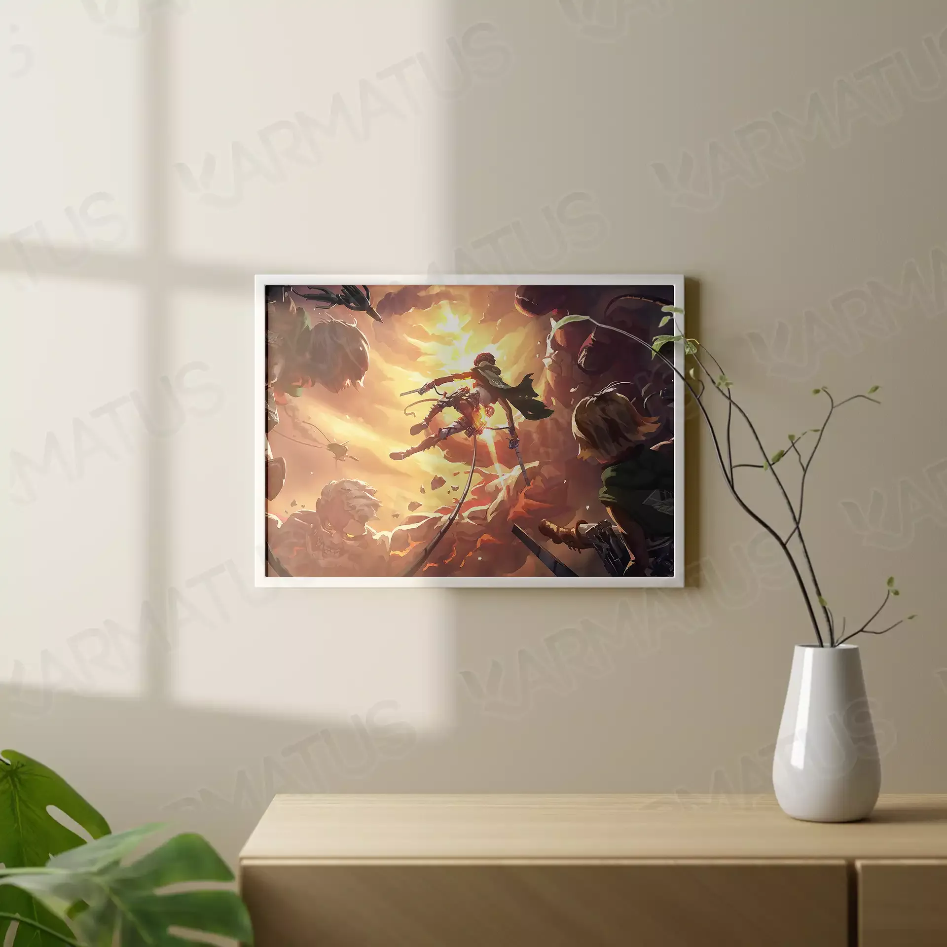 تابلو عکس انیمه اتک آن تایتان Attack On Titan کد 11 80,000 تومان – کارماتوس تابلو عکس طرح انیمه اتک آن تایتان