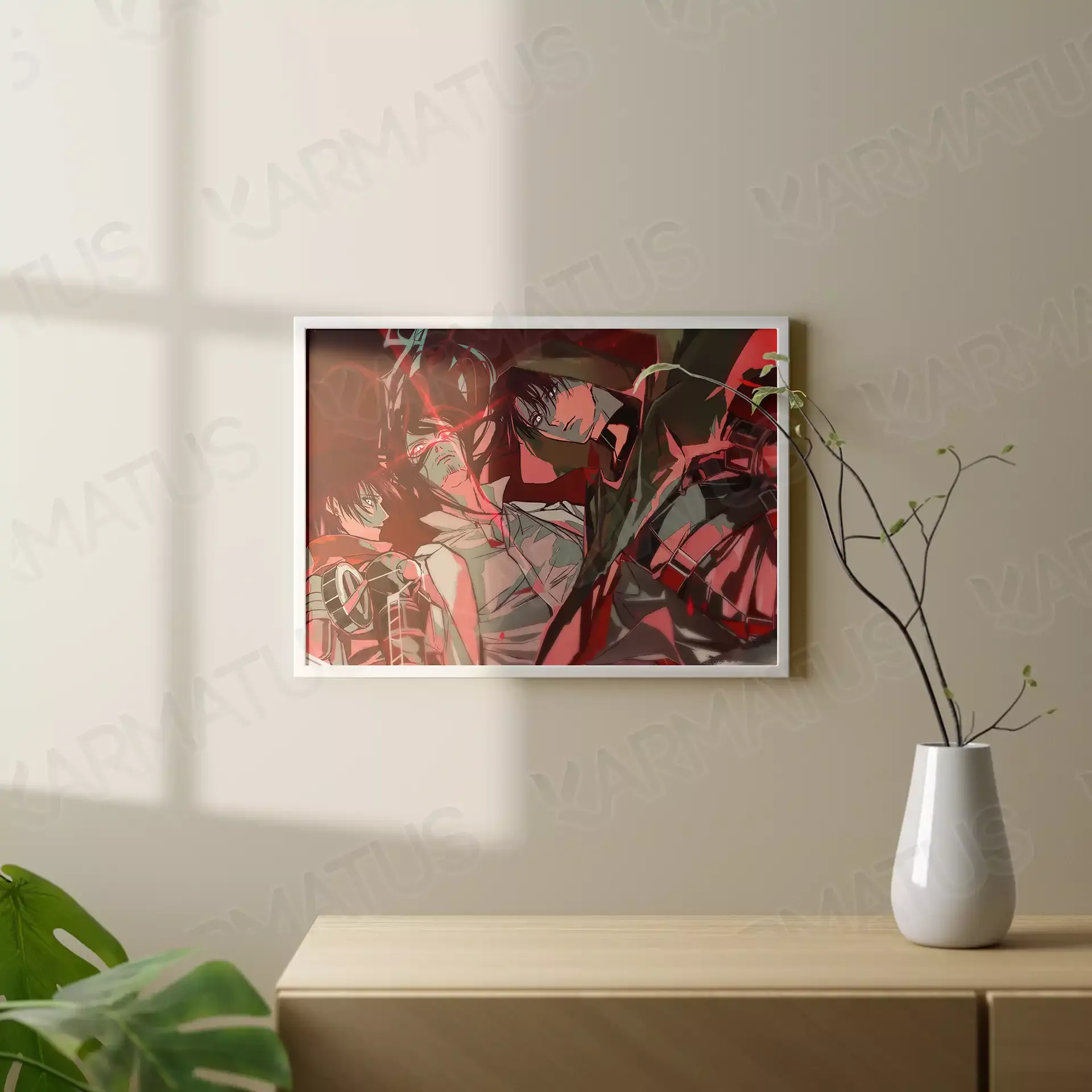 تابلو عکس انیمه اتک آن تایتان Attack On Titan کد 12 80,000 تومان – کارماتوس تابلو عکس طرح انیمه اتک آن تایتان