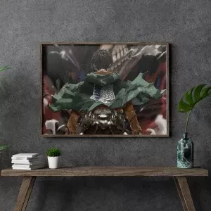 خرید تابلو عکس انیمه اتک آن تایتان Attack On Titan - کارماتوس (انواع قاب عکس و پوستر, قاب عکس) از کرماتوس