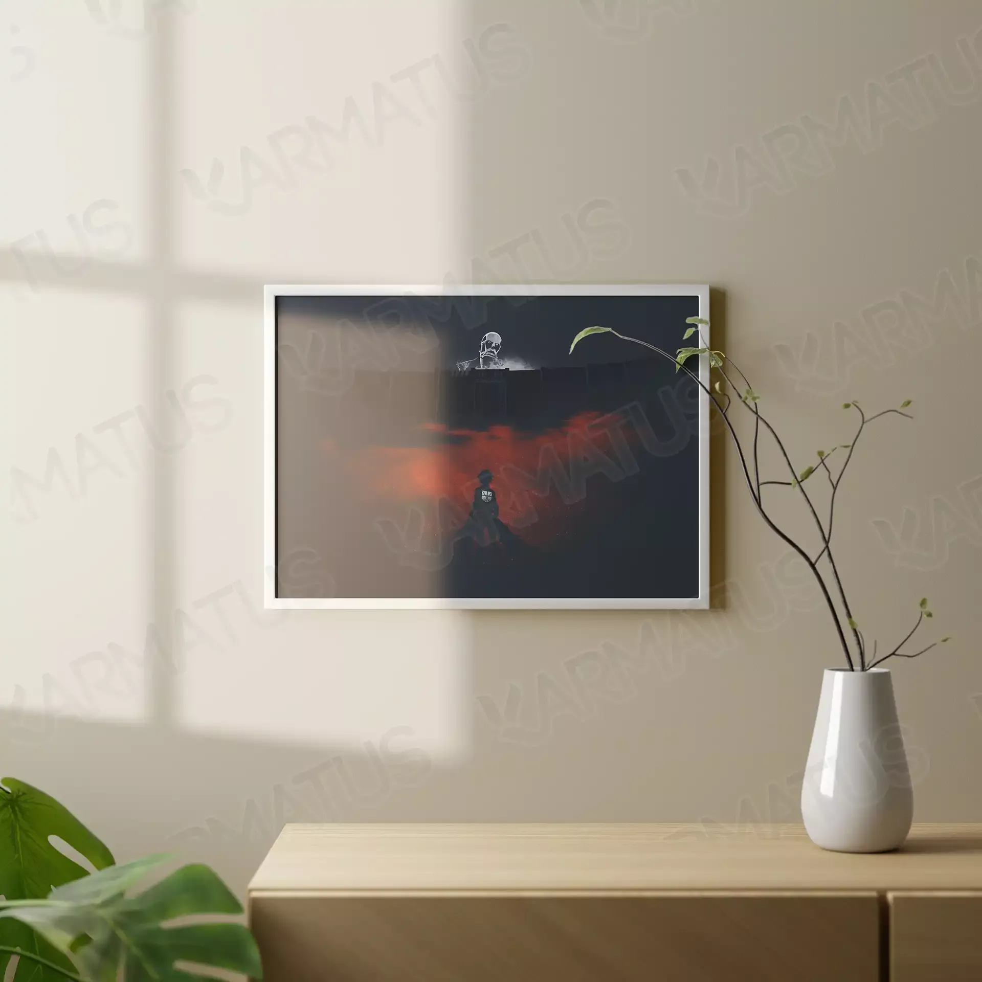 تابلو عکس انیمه اتک آن تایتان Attack On Titan کد 17 80,000 تومان – کارماتوس تابلو عکس طرح انیمه اتک آن تایتان