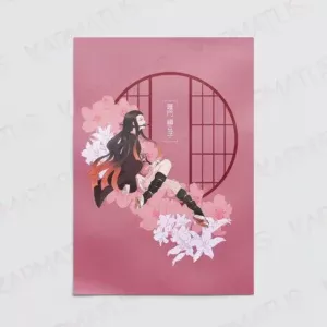 خرید پوستر طرح انیمه Demon Slayer شیطان کش - کارماتوس (انواع قاب عکس و پوستر, پوستر) از کرماتوس