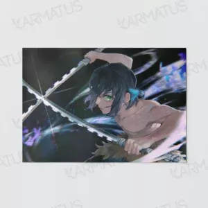 خرید پوستر طرح انیمه Demon Slayer شیطان کش - کارماتوس (انواع قاب عکس و پوستر, پوستر) از کرماتوس