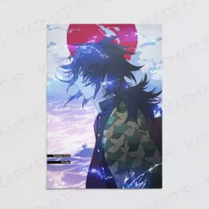 خرید پوستر طرح انیمه Demon Slayer شیطان کش - کارماتوس (انواع قاب عکس و پوستر, پوستر) از کرماتوس