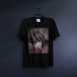 تیشرت مشکی طرح انیمه Demon Slayer