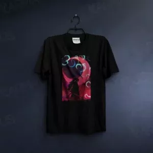 تیشرت مشکی طرح انیمه Demon Slayer