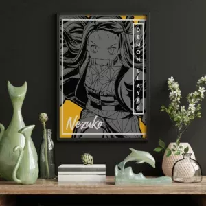 خرید تابلو عکس انیمه Demon Slayer شیطان کش - کارماتوس (انواع قاب عکس و پوستر, قاب عکس) از کرماتوس