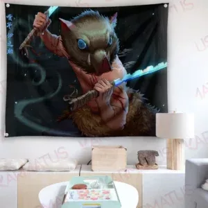 خرید بکدراپ انیمه Demon Slayer شیطان کش - کارماتوس (انواع قاب عکس و پوستر, بکدراپ) از کرماتوس