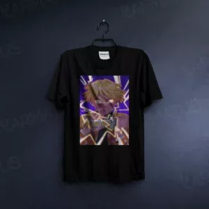 تیشرت مشکی طرح انیمه Demon Slayer