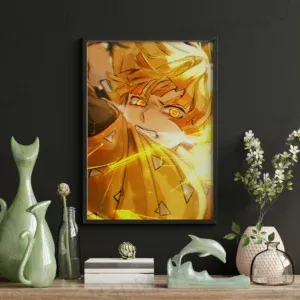 خرید تابلو عکس انیمه Demon Slayer شیطان کش - کارماتوس (انواع قاب عکس و پوستر, قاب عکس) از کرماتوس