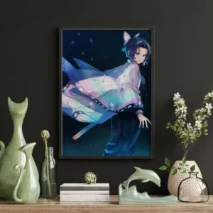 خرید تابلو عکس انیمه Demon Slayer شیطان کش - کارماتوس (انواع قاب عکس و پوستر, قاب عکس) از کرماتوس