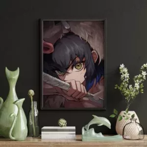 خرید تابلو عکس انیمه Demon Slayer شیطان کش - کارماتوس (انواع قاب عکس و پوستر, قاب عکس) از کرماتوس