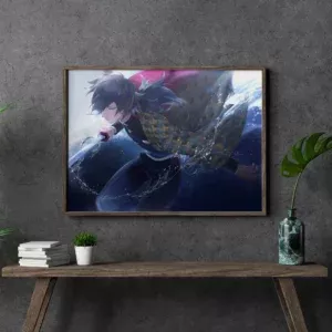 خرید تابلو عکس انیمه Demon Slayer شیطان کش - کارماتوس (انواع قاب عکس و پوستر, قاب عکس) از کرماتوس