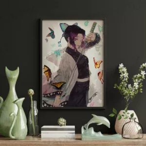 خرید تابلو عکس انیمه Demon Slayer شیطان کش - کارماتوس (انواع قاب عکس و پوستر, قاب عکس) از کرماتوس