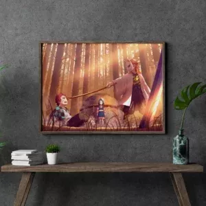 خرید تابلو عکس انیمه Demon Slayer شیطان کش - کارماتوس (انواع قاب عکس و پوستر, قاب عکس) از کرماتوس