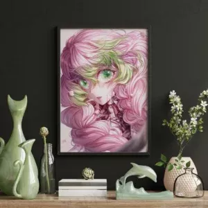 خرید تابلو عکس انیمه Demon Slayer شیطان کش - کارماتوس (انواع قاب عکس و پوستر, قاب عکس) از کرماتوس