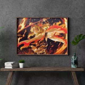 خرید تابلو عکس انیمه Demon Slayer شیطان کش - کارماتوس (انواع قاب عکس و پوستر, قاب عکس) از کرماتوس