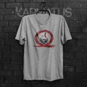 خرید تیشرت ملانژ گاد آف وار God of War - کارماتوس (پوشاک, تیشرت, تیشرت بازی Game) از کرماتوس