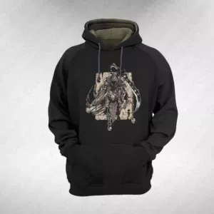 هودی مشکی طرح الدن رینگ Elden Ring