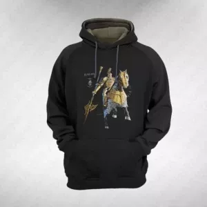 هودی مشکی طرح الدن رینگ Elden Ring